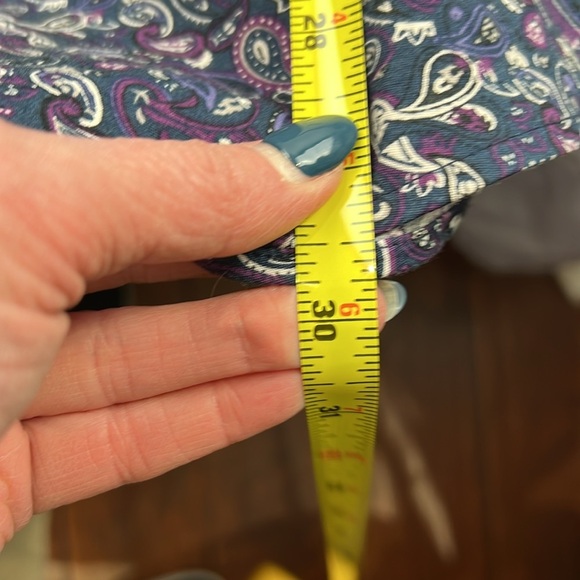 Grafton Men's Long Sleeve Paisley Button Down Shirt - Picture 7 of 10